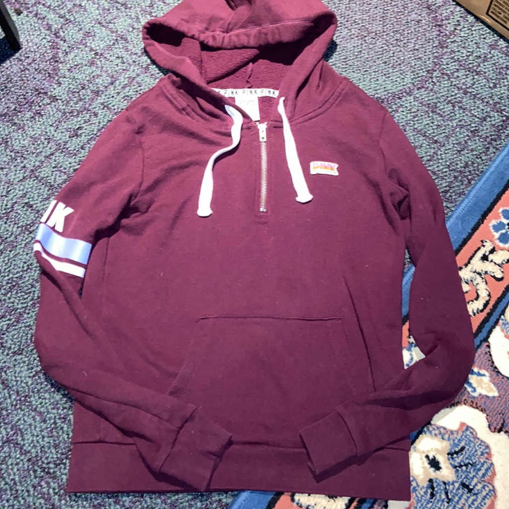 Hp Pink Half Zip